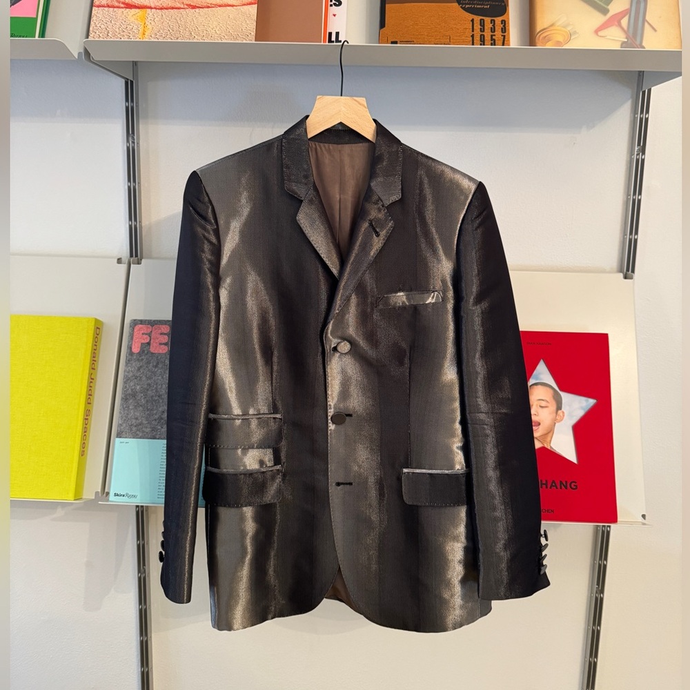 Jean Paul Gaultier Femme Silk blend blazer, size M.